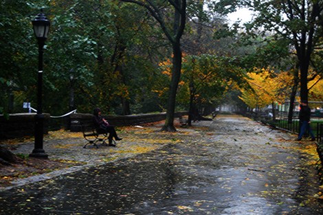 Hurricane Sandy descends on New York City, Monday (photo credit: CC BY Paul Lowry/Flickr) Hurricane Sandy descends on New York City, Monday (photo credit: CC BY Paul Lowry/Flickr)