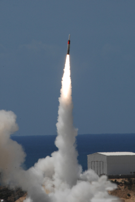Israel's Arrow missile defense system in action (photo credit: IAI via Tsahi Ben-Ami/Flash90) Israel's Arrow missile defense system in action (photo credit: IAI via Tsahi Ben-Ami/Flash90)