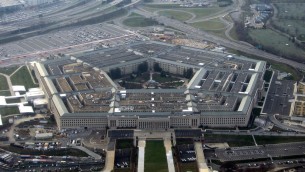 The Pentagon, headquarters of the US Department of Defense (photo credit: CC BY-SA mindfrieze, Flickr) The Pentagon, headquarters of the US Department of Defense (photo credit: CC BY-SA mindfrieze, Flickr)