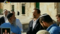 Moshe Feiglin (in black jacket, second from right) on the Temple Mount in December (photo credit: screen capture/Channel 10)