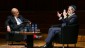 Chief Rabbi Jonathan Sacks speaks with Sir David Frost (photo credit: Yakir Zur)