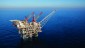 An aeriel view of an Israeli offshore gas rig. (photo credit: Albatross Aerial photography/Nobel Energy/FLASH90)