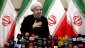 Iran's newly elected president Hasan Rowhani places his hand on his heart as a sign of respect, after speaking at a press conference, in Tehran, Monday, June 17, 2013. (Photo credit:AP/Ebrahim Noroozi)