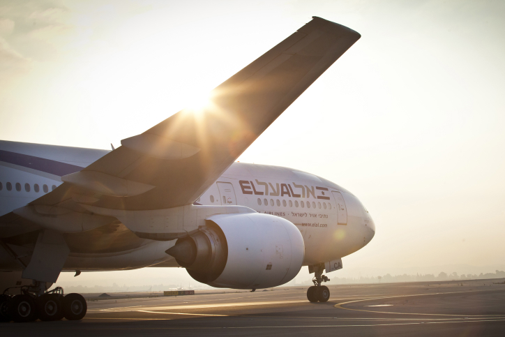 Illustrative photo of an El Al aircraft on the runway (photo credit: Moshe Shai/FLASH90) Illustrative photo of an El Al aircraft on the runway (photo credit: Moshe Shai/FLASH90)