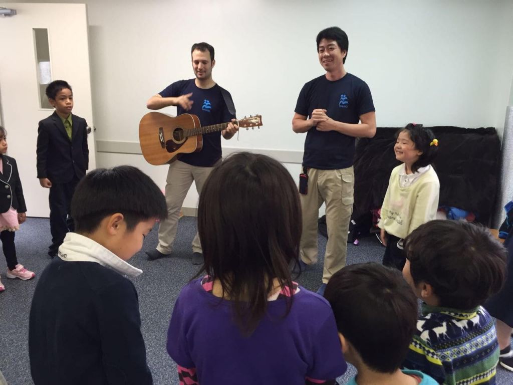 IsraAID workers volunteer in Kumamoto, Japan (Courtesy)