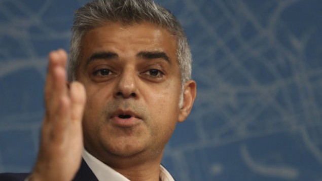 Le maire Sadiq Khan