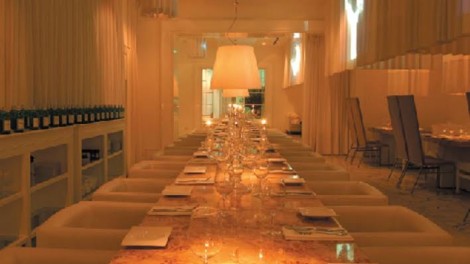 Messas All White Dining Room