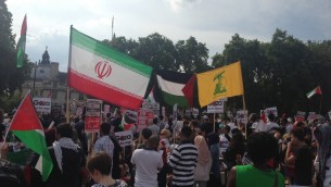 Iran and Hezbollah: Those well-known lovers of freedom. 