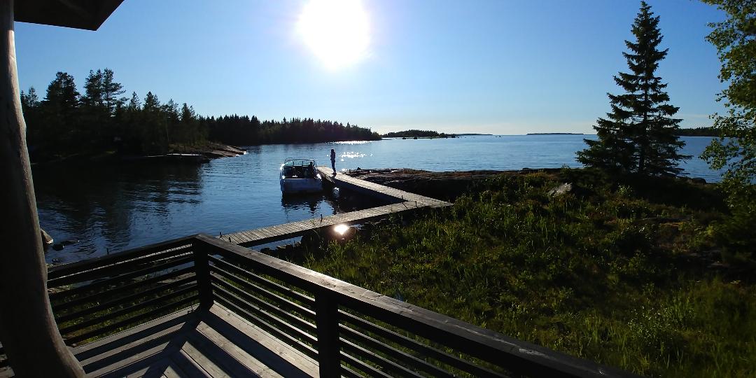 View from villa